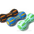 Natural Rubber Dog Chew pet puppy toys dumbbell